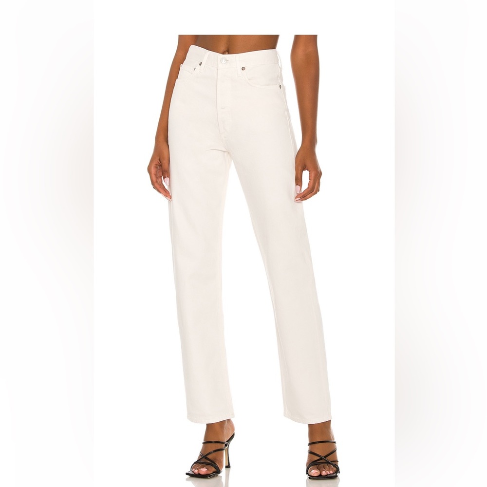 Agolde Women's Cream Jeans